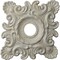 Ekena Millwork Crawley Medallion (Canopies up to 6 3/4"), 18"W x 18"H x 3 1/4"ID x 1 1/2"P, Pot of Cream Crackle CM18CRPCC - alternate 1